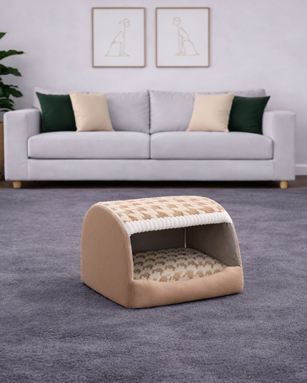 Cama Cueva Acolchada