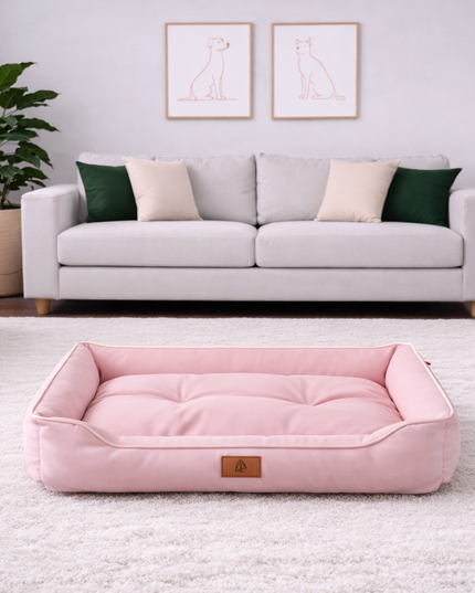 Cama acolchada elegante