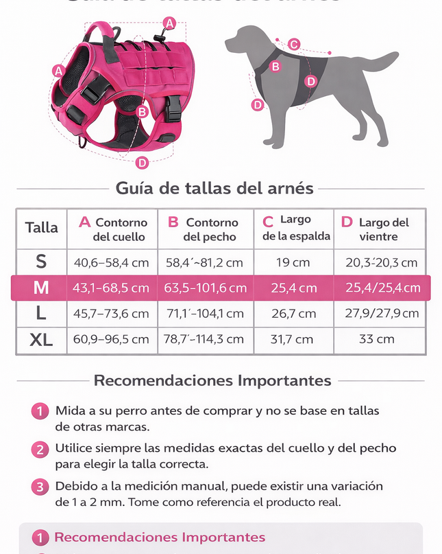 Arnés Táctico Ajustable