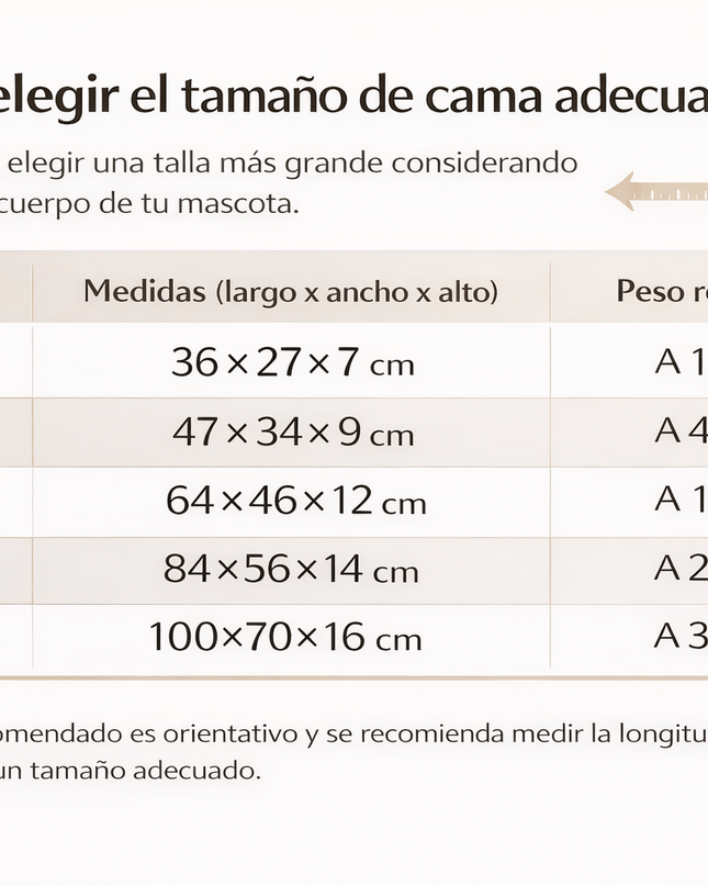 Cama acolchada elegante