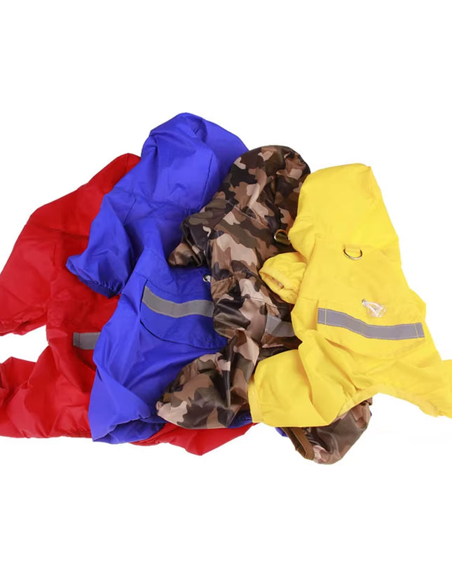Abrigo De Lluvia Para Perros, Ropa Informal Para Cachorros, Impermeable Para Gatos, Chaqueta Impermeable, Ropa Impermeable Para Exteriores, Ropa Con Capucha, Mono, Suministros Para Mascotas
