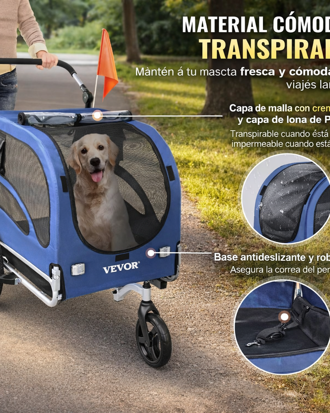 Remolque Plegable Para Bicicleta