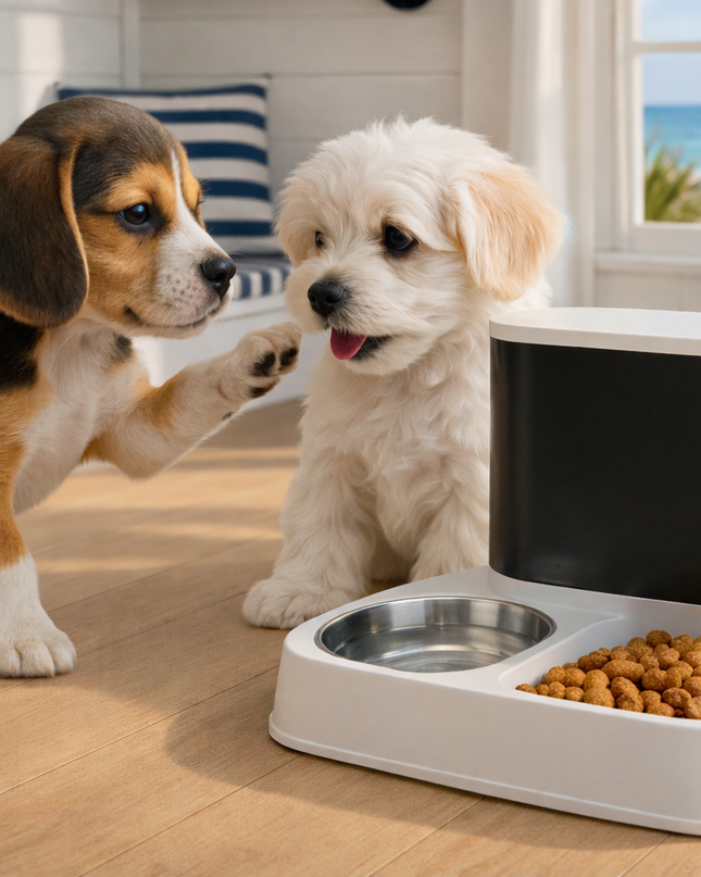 Dispensador Automático Agua y Comida