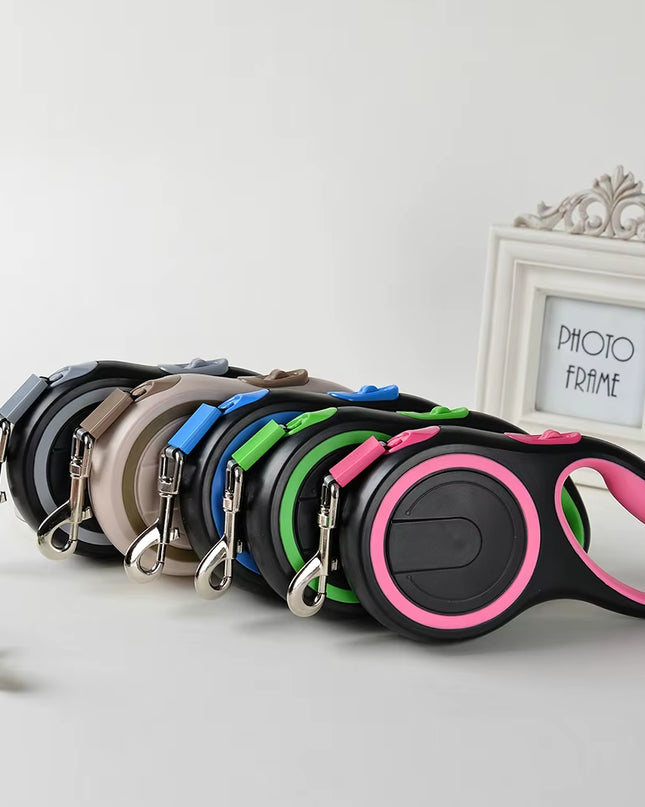 Correa Retráctil Para Perro Grande De 8M, Correa Extensible Para Adiestramiento Al Aire Libre, Cinturón De Tracción Para Cachorros, Perros Pequeños, Gato, Pug, Producto Labrodor