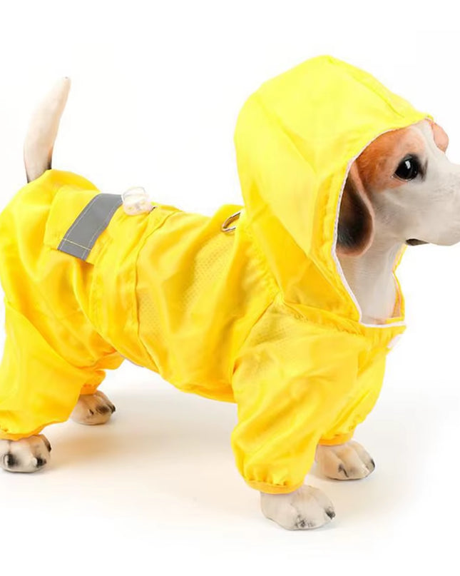 Abrigo De Lluvia Para Perros, Ropa Informal Para Cachorros, Impermeable Para Gatos, Chaqueta Impermeable, Ropa Impermeable Para Exteriores, Ropa Con Capucha, Mono, Suministros Para Mascotas