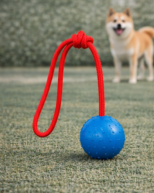 Juguete Con Pelota Caucho