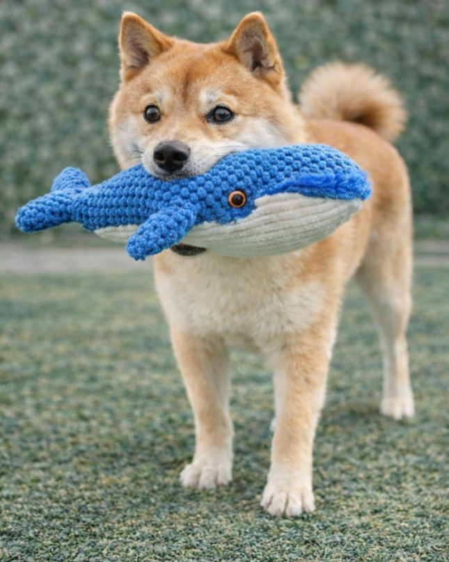 Juguete de Peluche Ballena Azul