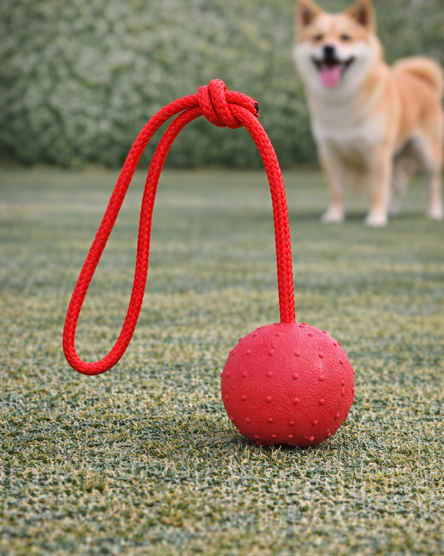 Juguete Con Pelota Caucho