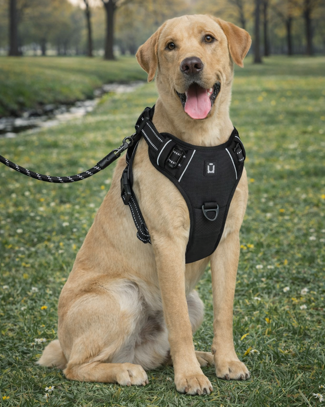 Arnés Premium Antitirones con Correa Reflectante