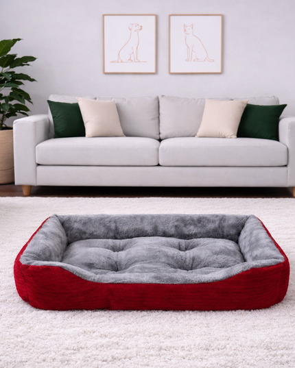 Cama cuadrada premium