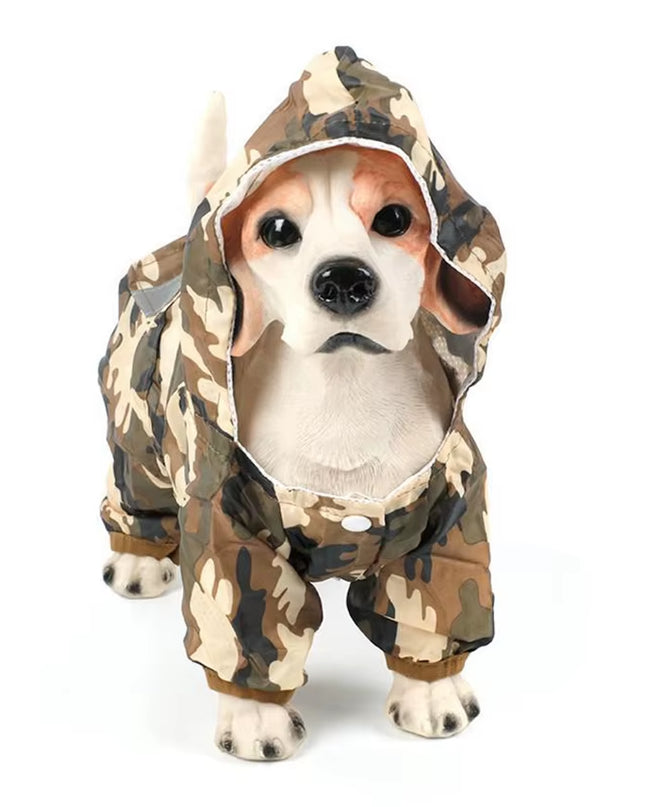 Abrigo De Lluvia Para Perros, Ropa Informal Para Cachorros, Impermeable Para Gatos, Chaqueta Impermeable, Ropa Impermeable Para Exteriores, Ropa Con Capucha, Mono, Suministros Para Mascotas