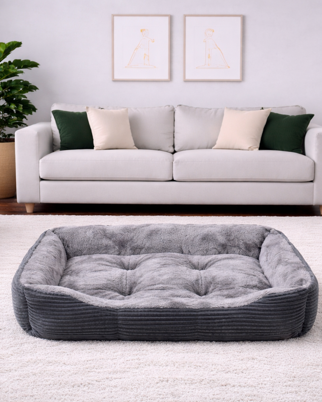 Cama cuadrada premium